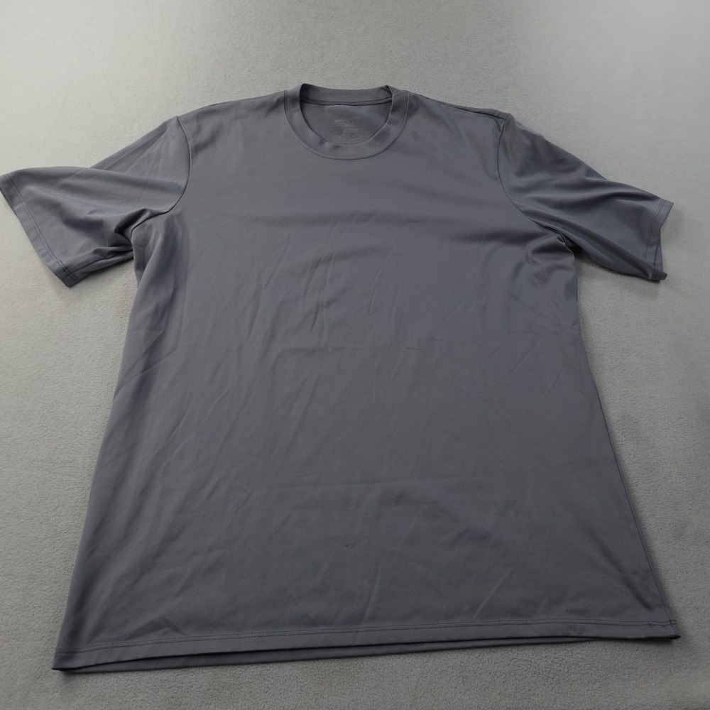 Patagonia Capilene 1 Silkweight Shirt Mens Large Gray Short Sleeve Base Layer
